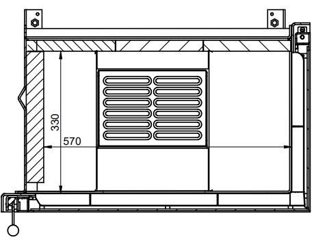 KFD Eco 70 - Corner R/L - 15.9 kW