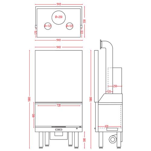 Τ-75 Πανοραμικό - 15kW