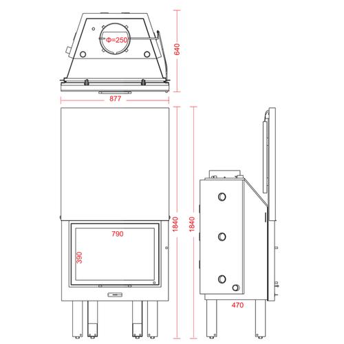 T-80 Ζεστός Χώρος & Νερό - 13/21kW